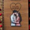 Personalized Valentine  Notebook