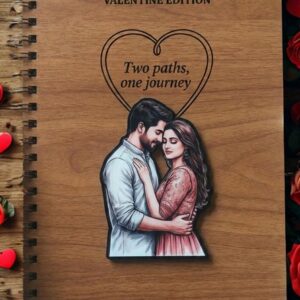 Personalized Valentine  Notebook